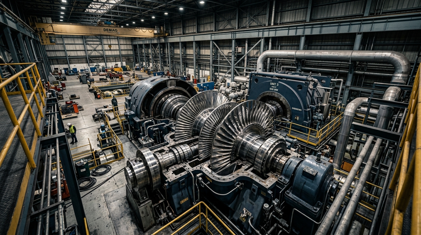 Industrial Steam Power Plant & Rankine Cycle Energy Optimization