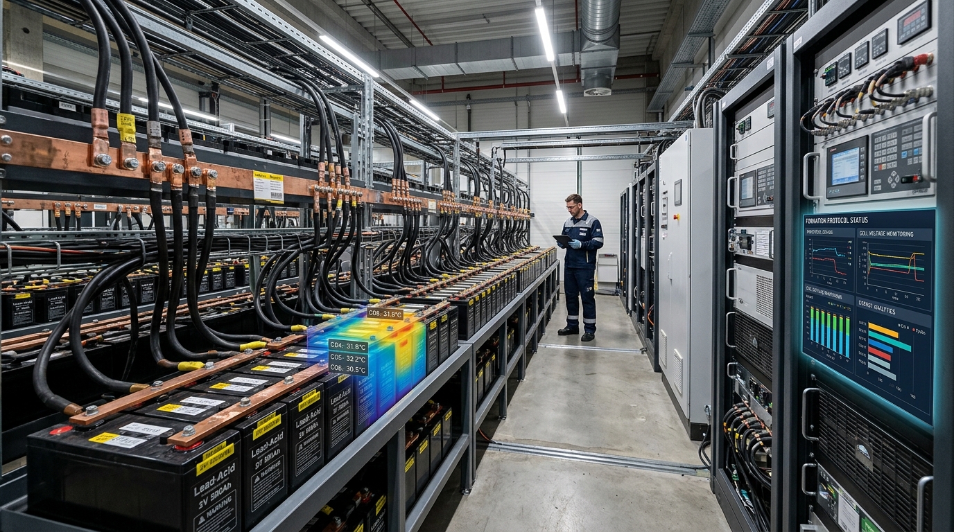 Where Is the Energy Going? Optimizing Lead-Acid Battery Formation with Data Analytics