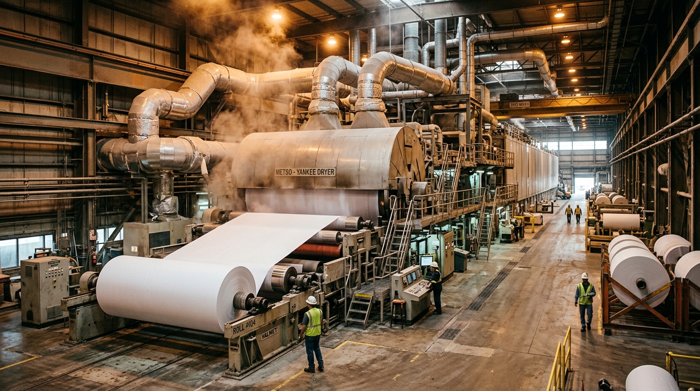 Tissue & Paper Mill Hood Exhaust Heat Recapture System