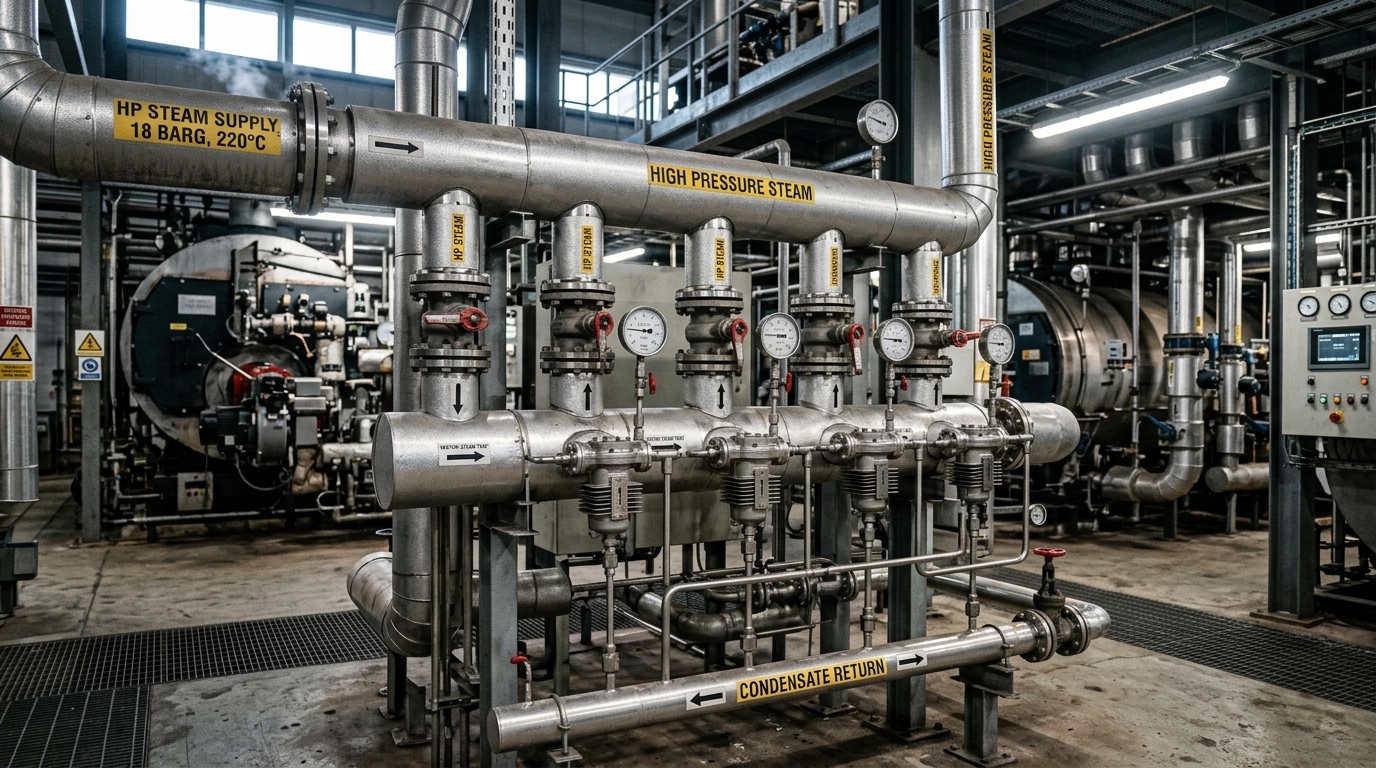 Hospital Steam Trap Retrofit & Low-Temperature Hot Water Loop