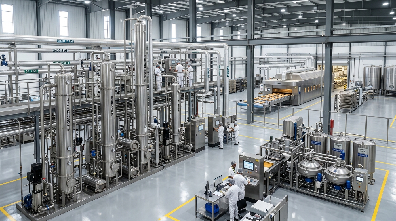 Food Processing, Edible Oils & Bakeries